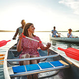2Pcs Telescopic Kayak Paddle Rafting Boat Paddle Canoe Oars Plastic Aluminum Alloy Boat Oars