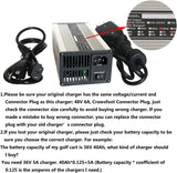 New 48V 6A Golf Cart Battery Charger with Crows Foot Plug
