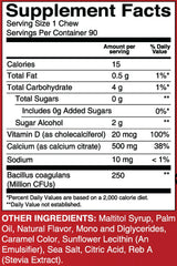 Duodenal Switch Vitamin Pack – Chewables Size: 3-Month Supply, BariatricPal Multivitamin ONE: Orange Citrus Chewable – Iron Free, BariatricPal Calcium Citrate Soft Chews: Caramel Apple